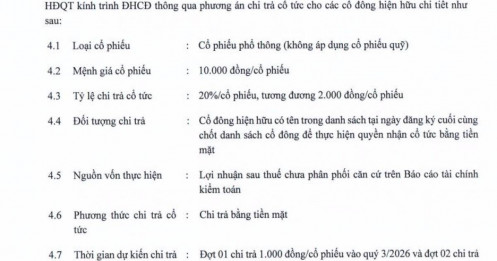 MWG dự chi số tiền kỷ lục trả cổ tức tiền mặt cho cổ đông