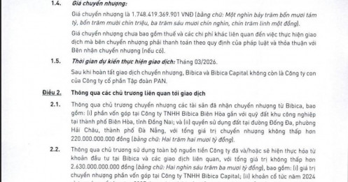 Thoái vốn tại Bibica, ông Nguyễn Duy Hưng thu gần 2.000 tỷ đồng