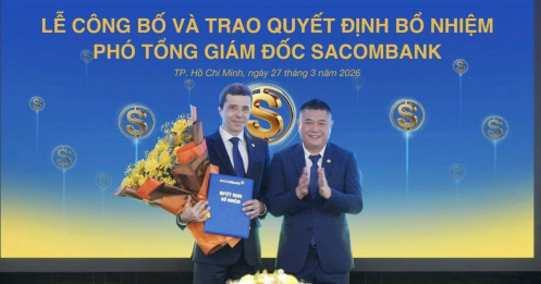 Sacombank (STB) bổ nhiệm Phó Tổng Giám đốc phụ trách Quản trị rủi ro và Tuân thủ