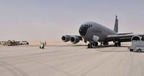 'Loạt máy bay tiếp dầu Mỹ' bị hư hại trong đòn tập kích của Iran