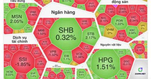 Cú kéo phút cuối không cứu nổi nhà đầu tư: Hàng loạt cổ phiếu bốc hơi 50%