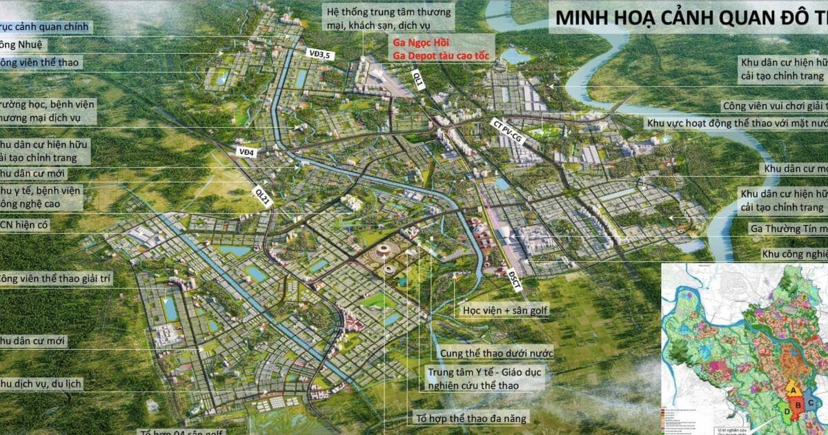 Hà Nội công bố siêu dự án 925.000 tỷ đồng: Đô thị thể thao Olympic rộng 16.000 ha của Vingroup chính thức lộ diện!