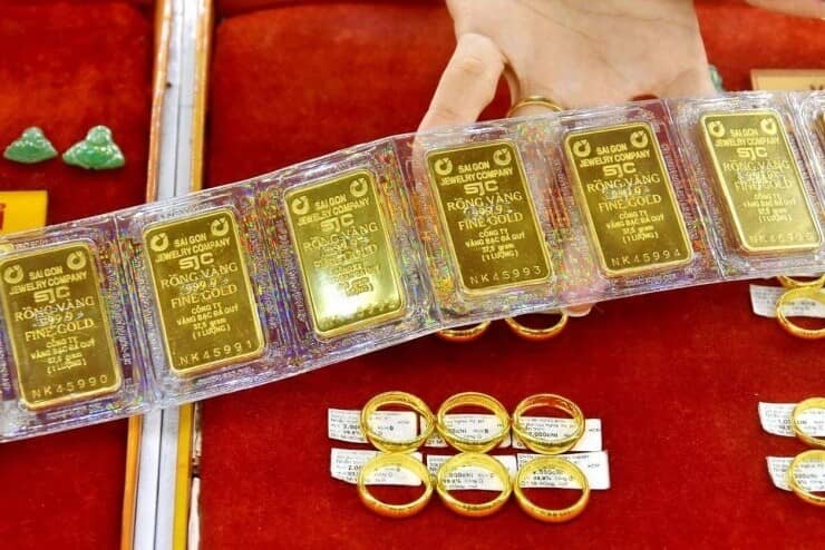 Giá vàng hôm nay (4/1): Vàng SJC "bốc hơi" gần 7 triệu đồng/lượng sau 1 tuần