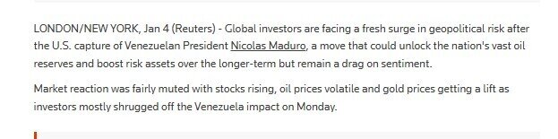 Mỹ bắt Tổng thống Venezuela: Canh bạc của ông Trump làm thị trường toàn cầu bất ổn