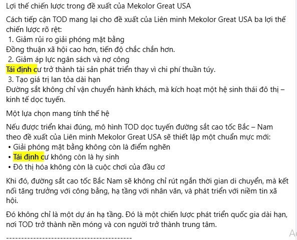 Chủ tịch liên minh Mekolor nêu quan điểm 'lạ' về cách tiếp cận logic với dự án đường sắt 100 tỷ USD