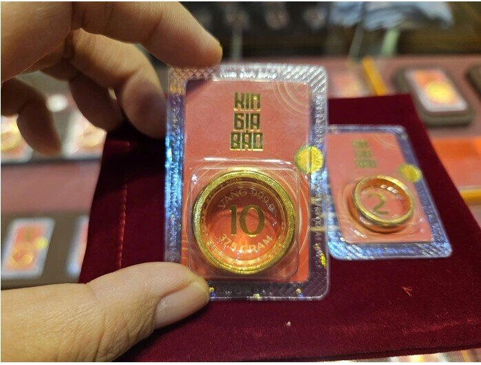 Giá vàng nhẫn tiếp tục tăng đến 1,2 triệu đồng/lượng