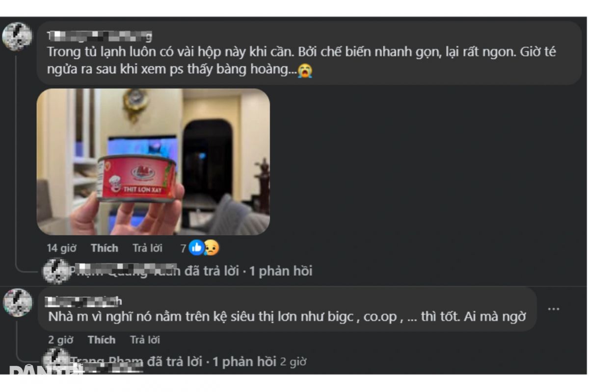 Mua patê hộp làm bữa sáng, người mẹ nghẹn lòng khi đọc tin về "thịt bẩn"