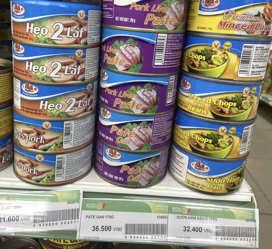 Sau bê bối 120 tấn thịt heo bệnh, vì sao đồ hộp Hạ Long vẫn xuất hiện khắp siêu thị?