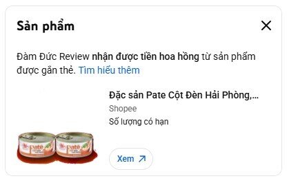 Sau bê bối, hội review pate Cột Đèn Hải Phòng phản ứng thế nào?