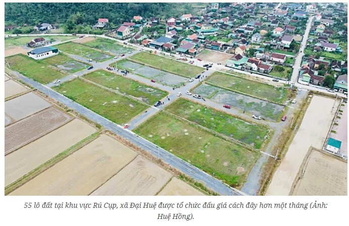 Sau cơn “sốt đất”, khu đấu giá ở Nghệ An bất ngờ đìu hiu