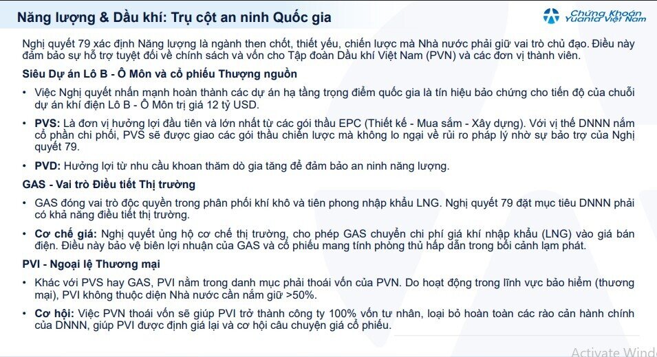 Yuanta gọi tên loạt cổ phiếu hưởng lợi lớn từ Nghị quyết 79