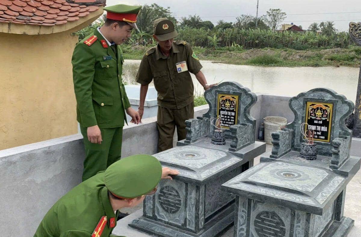 Ngôi mộ trong vụ giả chết trục lợi bảo hiểm lộ nhiều bất thường