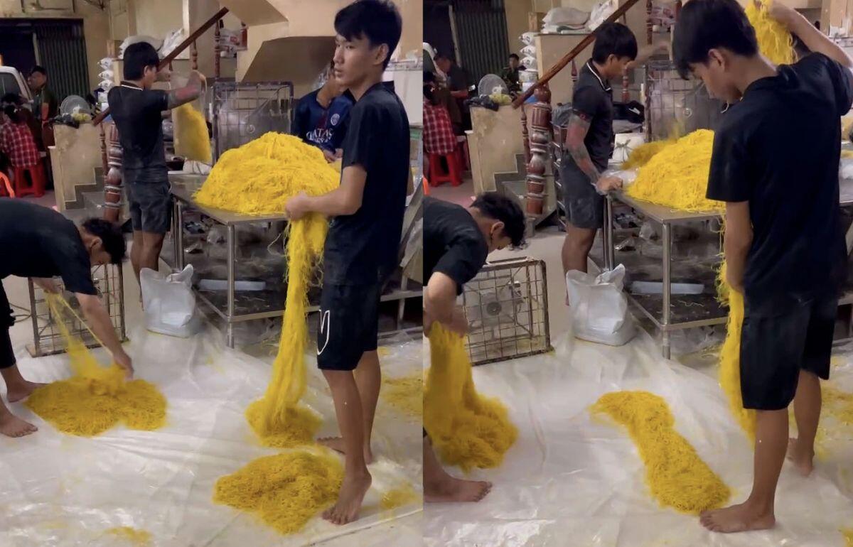 Rùng mình: 10 năm sản xuất mì sợi bằng hóa chất, hơn 800 tấn "hàng độc" đã ra thị trường TP.HCM