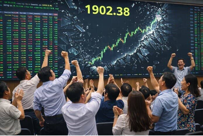 Việt Nam-Index cán mốc lịch sử 1.900 điểm, điều gì khiến cổ phiếu dầu khí tăng trần?