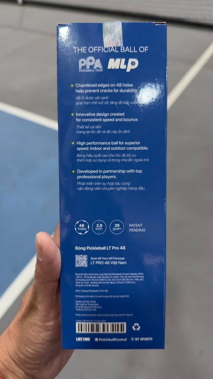 Nghi vấn bóng pickleball LT Pro 48 là bóng fake: Cộng đồng người chơi hoang mang