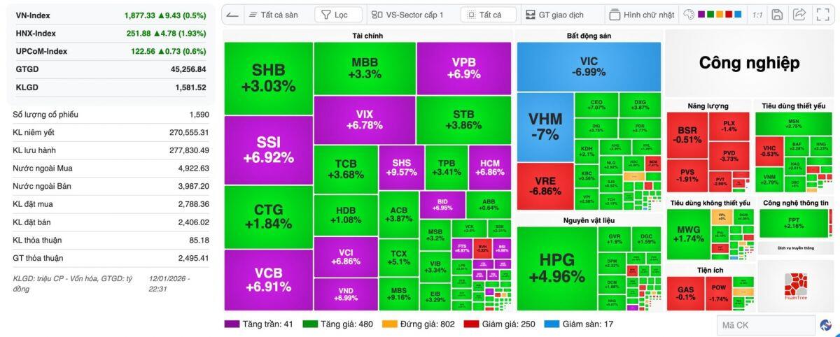 Sóng tăng mới không cần "bệ đỡ" họ Vin?