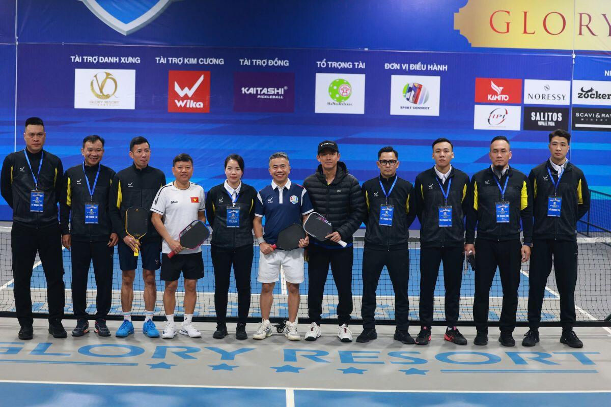 Giải Pickleball Bắc – Nam Glory Cup 2026: Tuyển miền Nam đang tạm dẫn trước tuyển miền Bắc