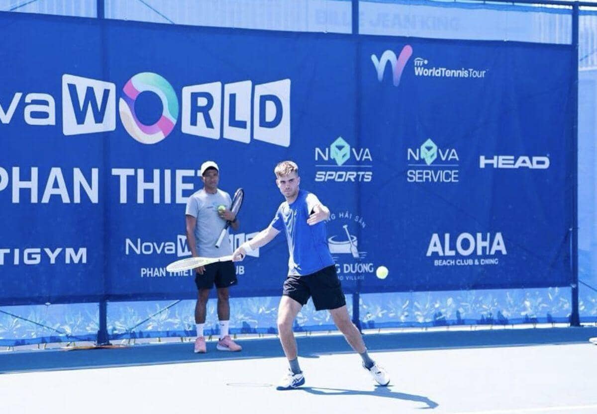 Người Việt đã có thể theo dõi trực tiếp các trận quần vợt ATP Challenger gay cấn tại Novaworld Phan Thiết