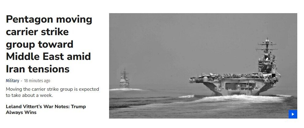 Mỹ điều thêm tàu sân bay đến Trung Đông