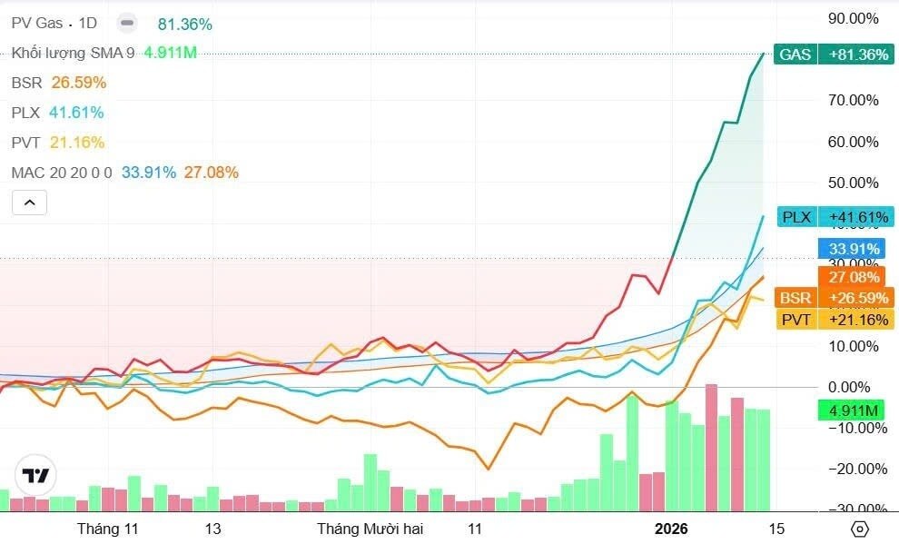 "Bẫy" hay "Sóng" ở nhóm dầu khí?