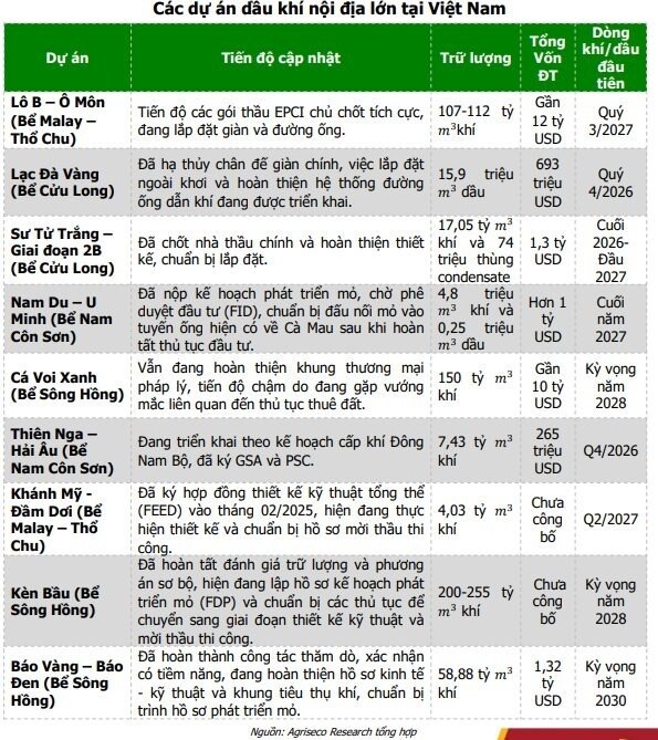 Loạt dự án tỷ USD bước vào giai đoạn triển khai đồng bộ, doanh nghiệp dầu khí nào sẵn sàng "đón sóng"?