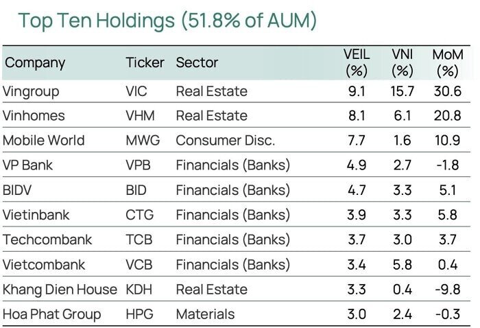 Sau VIC, VHM, quỹ ngoại 2 tỷ USD tiếp tục “ăn dày” với cổ phiếu Big4