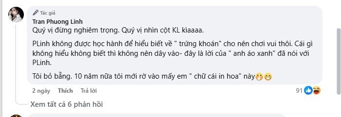 “Đầu tư cho vui” nhưng chị gái ca sĩ Phương Ly khiến nhiều người bất ngờ với mức lãi 43%