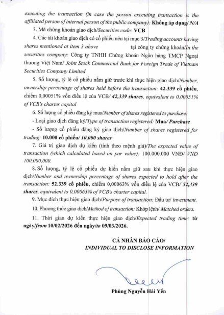 Khối ngoại gom VCB quy mô lớn: Tín hiệu gì cho cổ phiếu ngân hàng?