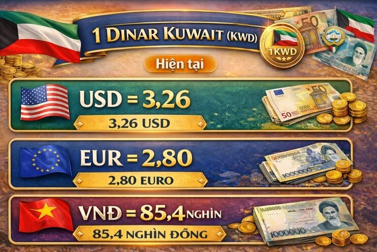Không phải USD hay Euro, đây mới là đồng tiền giá trị nhất thế giới, chỉ 1 đồng bằng hơn 3,4 triệu Rial Iran