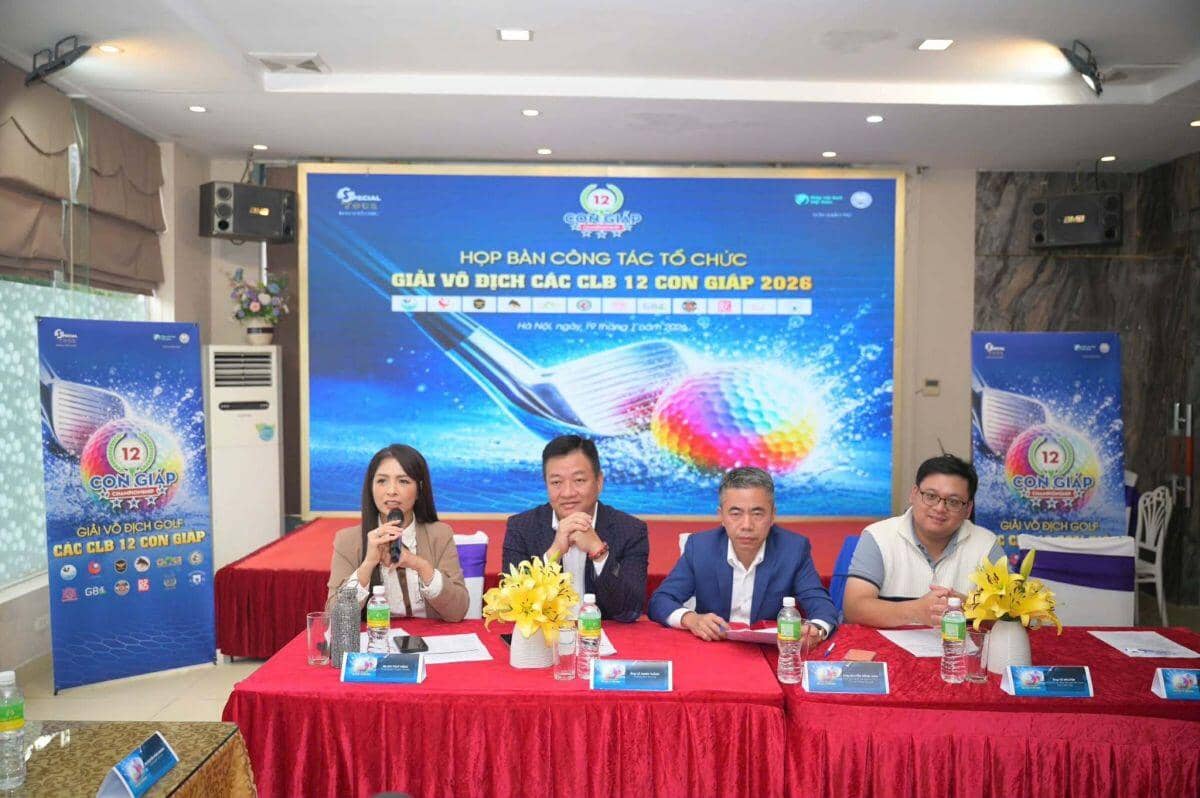 Giải Vô địch các CLB Golf 12 Con Giáp lần 7: Tinh thần" Tình anh em – kết nối – sân chơi chung của 12 Con Giáp " hội tụ và tỏa sáng