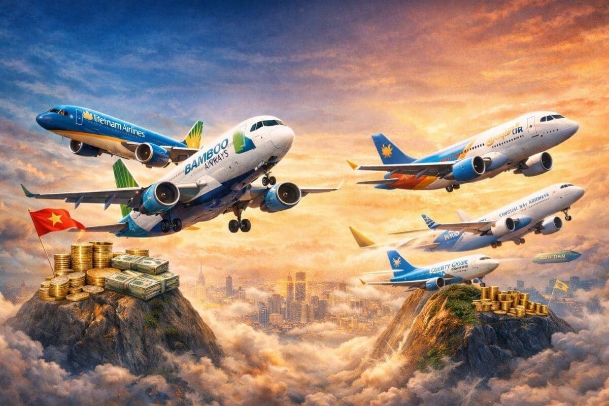 "Cuộc đua" trên bầu trời