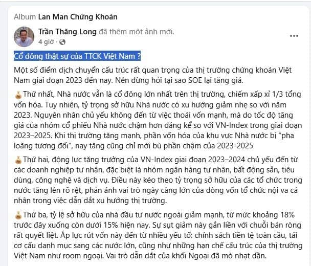 Một nhóm cổ đông nắm 1/3 vốn hóa TTCK: Hưởng lợi từ sóng tăng của BSR, PLX, GAS, VCB, CTG