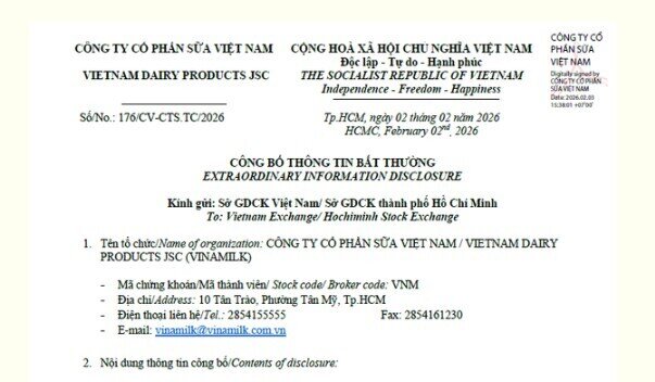 Đại diện Platinum Victory Pte xin rút khỏi HĐQT Vinamilk