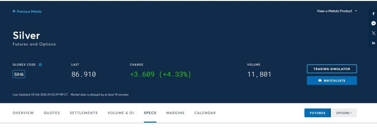 Giá bạc Thượng Hải áp sát mốc 100 USD/oz, chênh lệch với COMEX vẫn ở mức cao