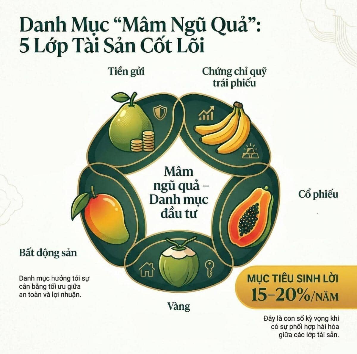 5 trụ cột sinh lời giữa ma trận lãi suất cao