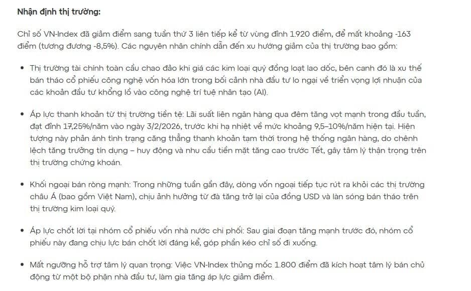 Loạt yếu tố khiến VnIndex "rơi" gần 170 điểm từ đỉnh