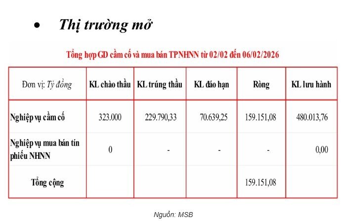 USD chợ đen tăng vọt, NHNN bơm ròng hơn 159.000 tỷ đồng trong tuần 2–6/2