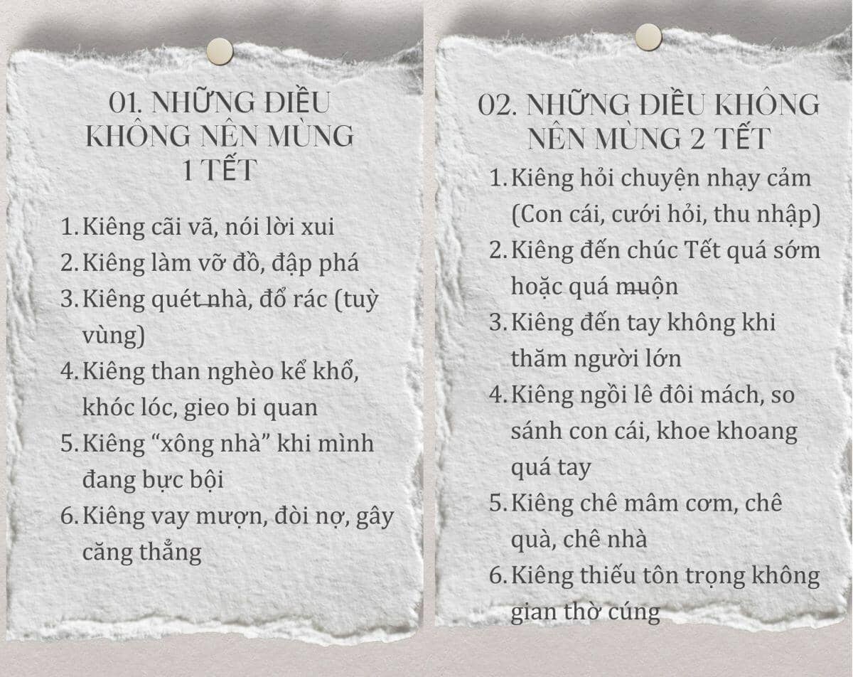 Ba ngày Tết, kiêng vài điều để giữ vía: giữ lời lành, giữ hòa khí, giữ lộc, giữ bình an cho cả năm...