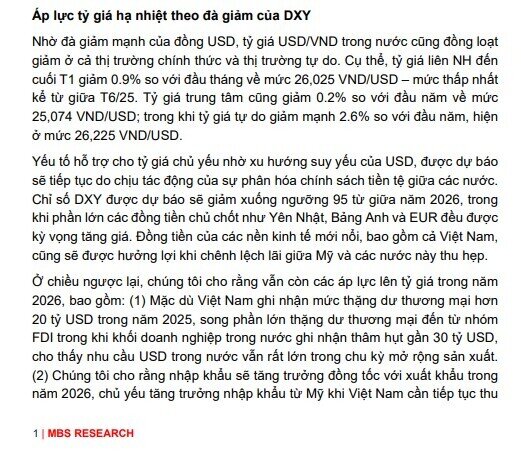 Chuyên gia “mổ xẻ” áp lực thanh khoản, chỉ mặt 3 tác nhân đẩy tỷ giá USD căng thẳng