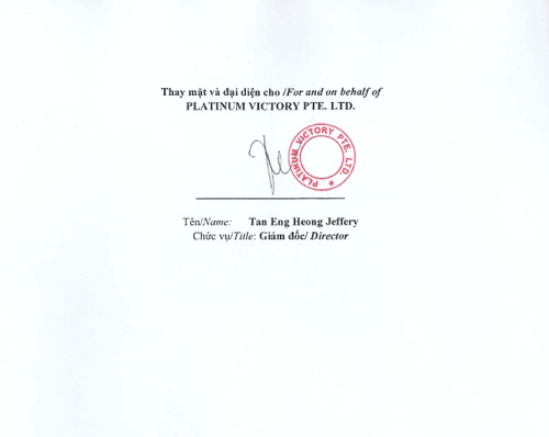 Thương vụ đáng chú ý: Platinum Victory đăng ký bán toàn bộ 6,02% vốn tại VNM