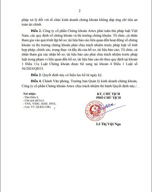 CTCK liên quan đến ông Trịnh Văn Quyết ra khỏi diện kiểm soát