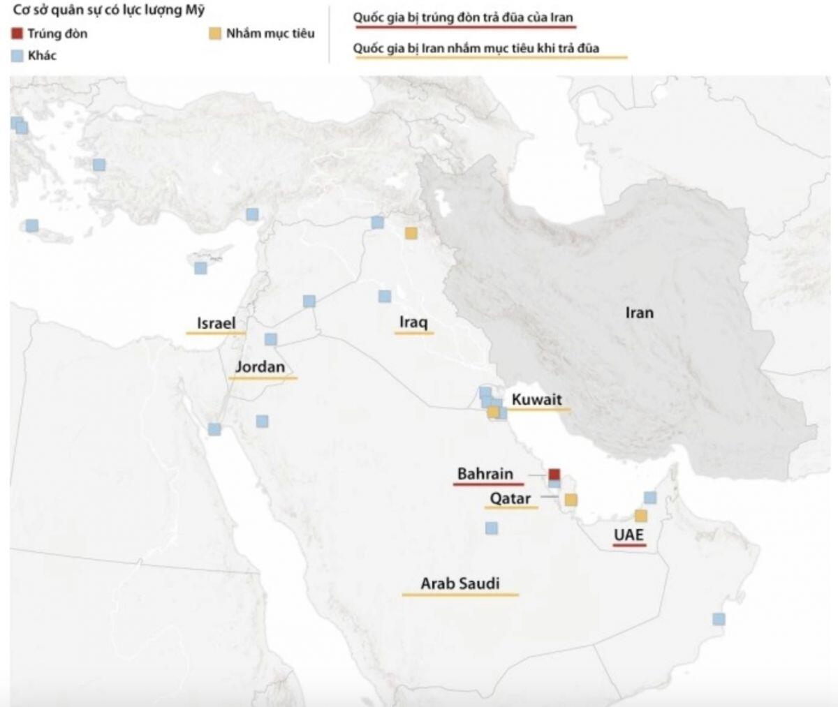 Ông Trump dọa dùng 'vũ lực chưa từng có' nếu Iran đáp trả