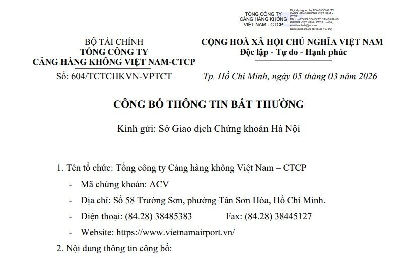 Chủ tịch ACV Vũ Thế Phiệt bị bắt vì gây hậu quả đặc biệt nghiêm trọng