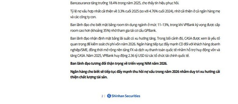 Hai mã ngân hàng nào đang được dự báo tăng gần 40%?