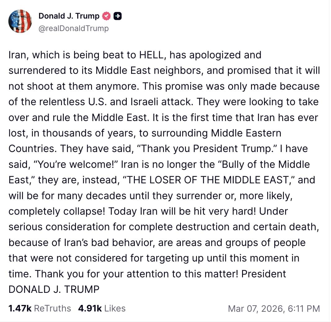 Ông Trump cảnh báo Iran sẽ bị "tấn công rất mạnh” ngay trong hôm nay