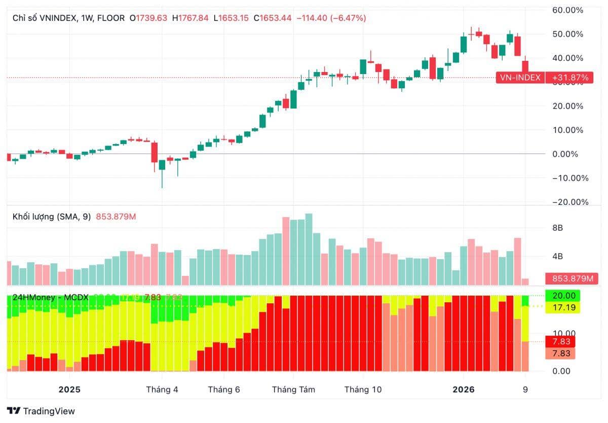 Sốc: VN-Index “bốc hơi” 114 điểm, chuyên gia nói gì về cú rơi lịch sử này?