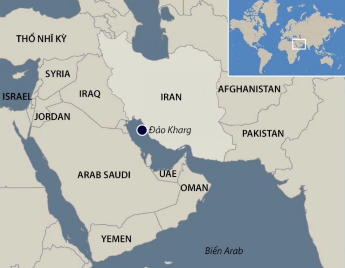 Đảo Kharg - 'huyết mạch dầu mỏ' Iran trong tầm ngắm của Mỹ