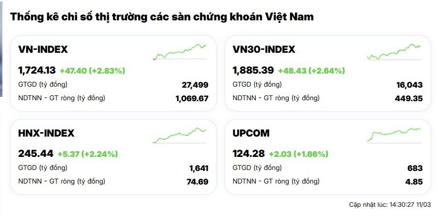 Mỗi lần Chủ tịch SSI lên tiếng khi TTCK giảm mạnh, VnIndex đều bật tăng