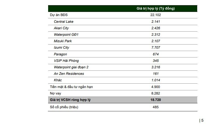 Nam Long bước vào chu kỳ tăng trưởng mới nhờ đô thị vệ tinh, cổ phiếu được kỳ vọng bứt phá 46%