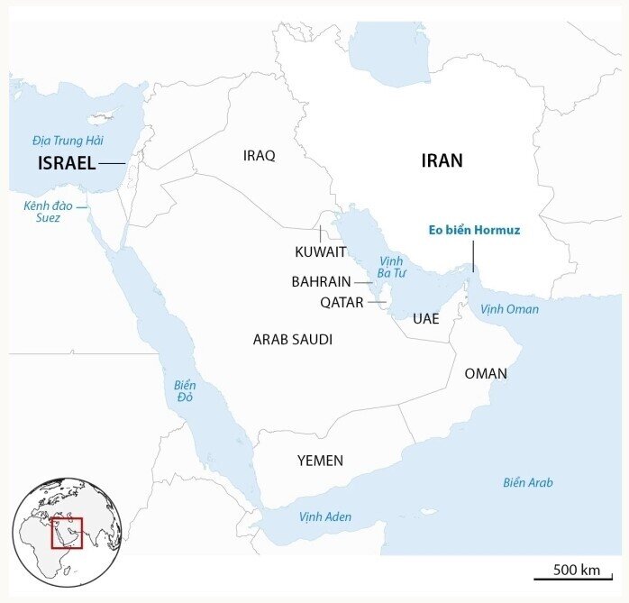 Ông Trump khuyên tàu hàng 'can đảm' đi qua Eo biển Hormuz